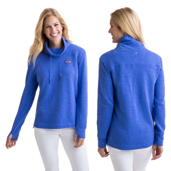 Vineyard Vines Tops - Vineyard Vines | Slub Funnel Neck Shep Shirt